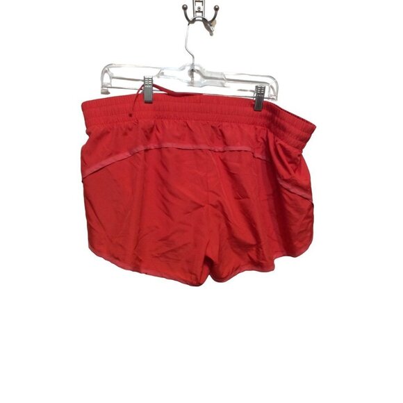 Athletic Works Women Sport Short Size XL 16 18 Orange Polyester sku11 - Picture 2 of 5